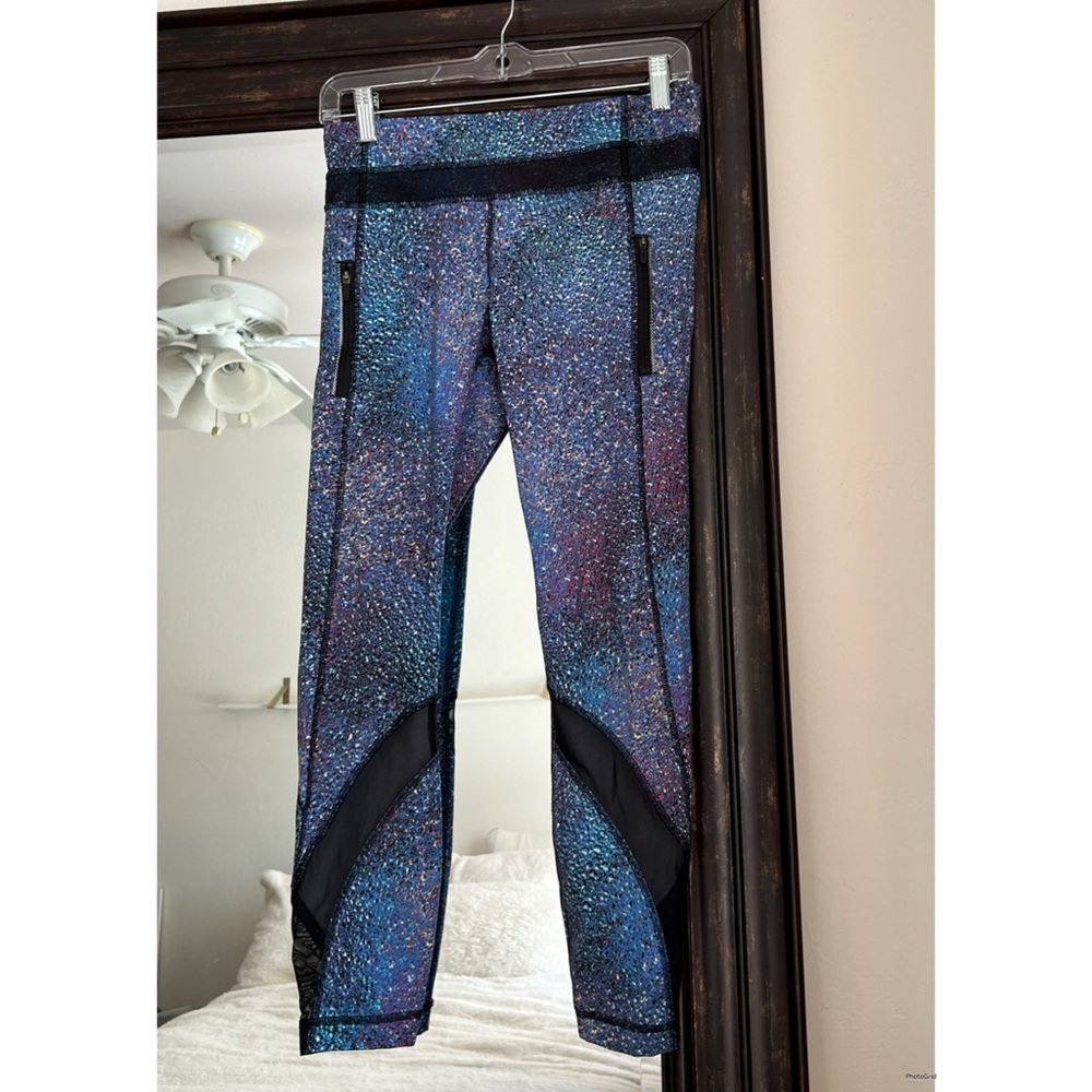 Lululemon Inspire Tight ll Mermaid Galaxy Crop